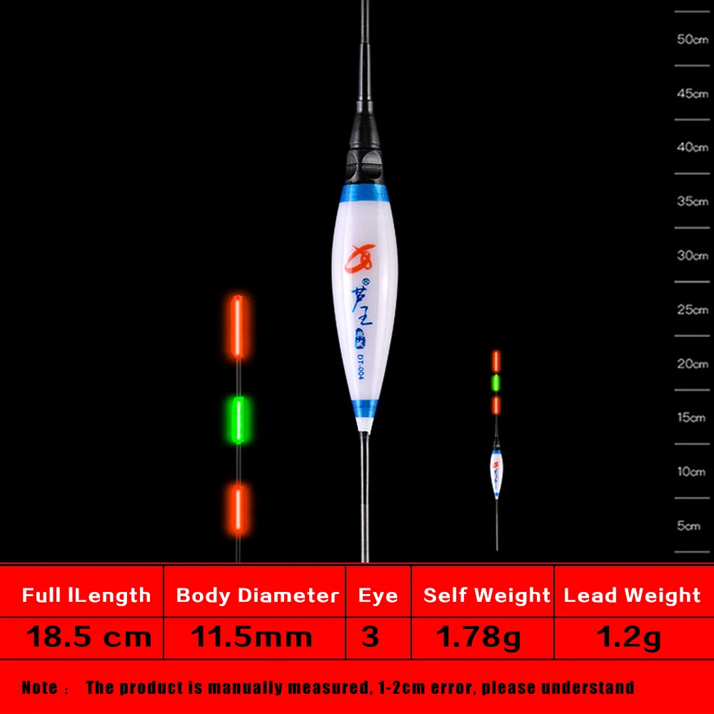 Ночной светильник, поплавок для ловли карпа, яркий, яркий, светодиодный, электрический, плавающий, вертикальный, Рыболовный инструмент, аксессуары для рыбалки