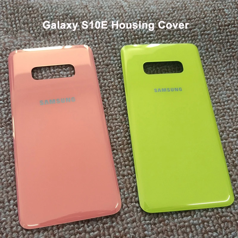 S10e чехол для телефона для samsung Galaxy S10E, задняя крышка, чехол для батареи, стекло, задняя дверь, корпус, крышка, замена для Galaxy S10E, крышка