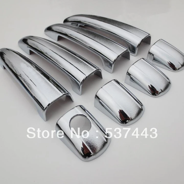 ABS Chrome Car Decoration Door Handle Cover Trim Molding For Peugeot 3008 2010 2011 2012 2013 2014 2015 | Автомобили и мотоциклы