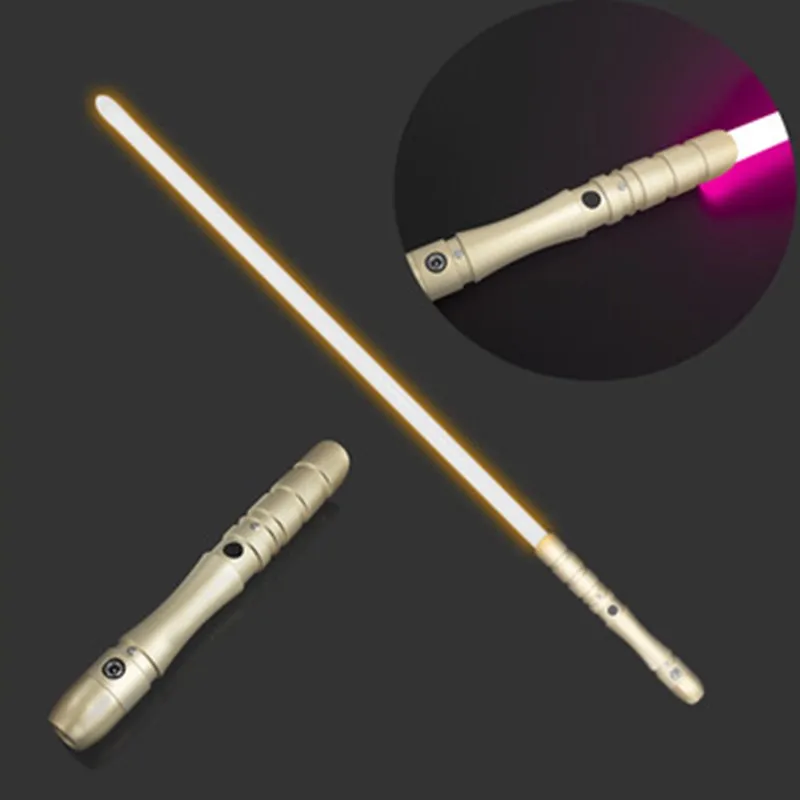Светодиодная световая сабля смена 16 цветов RGB YDD с изменением звука FOC Блокировка