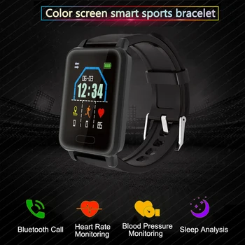 

Fitness Bracelet Heart Rate Monitor Fitness Tracker Smart Watch Waterproof Smart Wristband Pedometer Sports Watch For Men women
