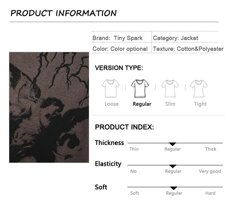 hoodie jacket Hip Hop Streetwear Hooded Sweater Goth Angel Dark Print Women's Loose Pocket Sports Zipper Harajuku Y2K Jacket Hoodies Women styling hoodies