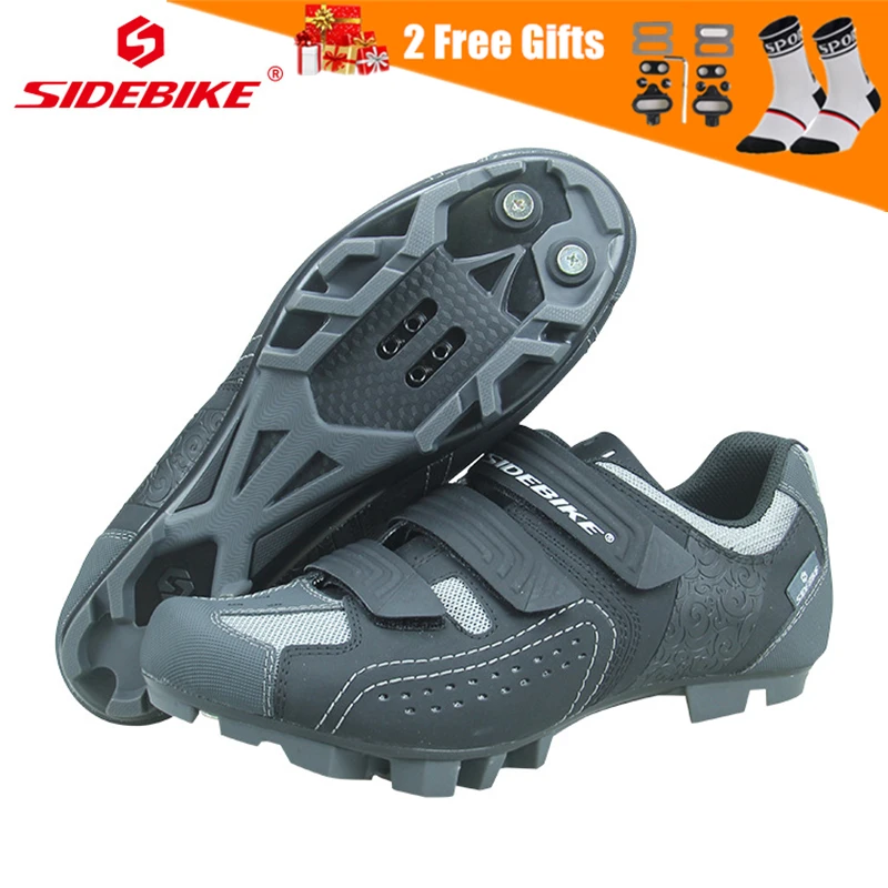 Side Bike الرجال النساء دراجة هوائية جبلية الأحذية المهنية قفل الدراجات أحذية عاكسة عدم الانزلاق مقاومة للاهتراء دراجة الجبلية حذاء رياضة Cycling Shoes Aliexpress