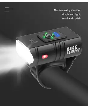 

TWISTER.CK 2 T6 LED Bicycle Light High Brightness USB Rechargeable Bike Light Flashlight for Outdoor