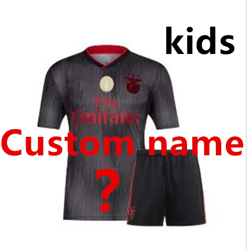 Новинка года; Детский комплект; Benfica JONAS; футболка для футбола; 19 20 HOME Out; JOAO FELIX RAFA Pizzi Salvio Raul Jimenez; детская футболка для футбола - Цвет: kids