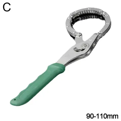 Motorcycle Oil Filter Wrench light flexible Handle Remover Adjustable Portable Tool range 60mm-75mm Universal keys For SUV
