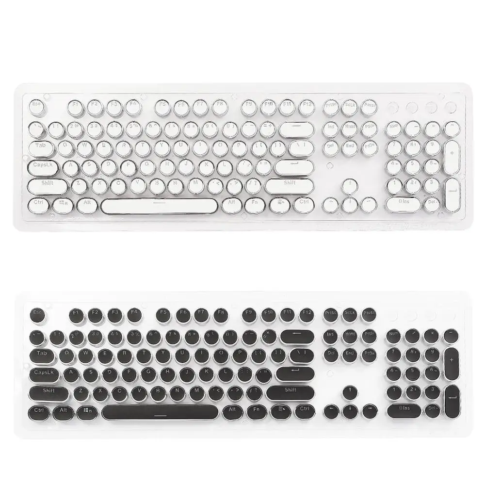 DIY Keycap Ретро СТИМ панк машинка механическая клавиатура 104 87 стандартных клавиш