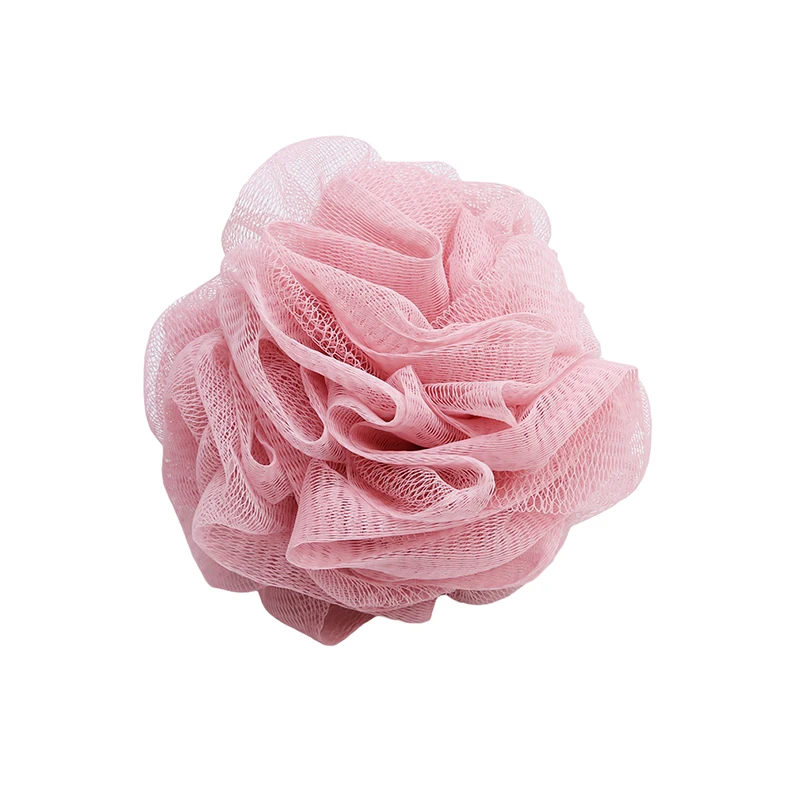 3pcs/pack Bath Ball Bath Flower Body Cleaning Scrubber Mesh Shower Wash Sponge Bathroom Accessories Sauna Bath