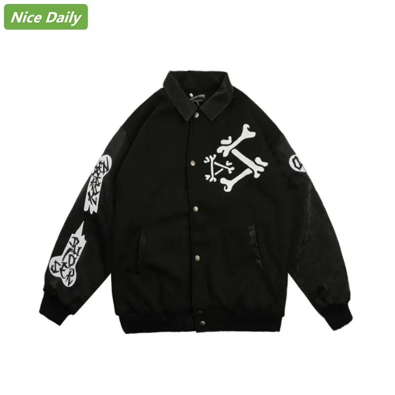 中古通販のオフモール Niceily 男性と女性のための背の高いブランドのジャケット ユニセックスの野球ユニフォーム ユニセックス ファッション通販 Www Escolasaka Com