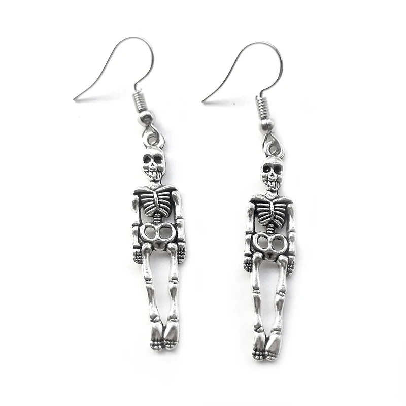 Women Earrings Fashion Skull UFO Zombie Grim Reaper Octopus Bear Drop Simple Cool Cute Jewelry Handmade Girls Gift dangle earrings,drop earrings,animal earrings