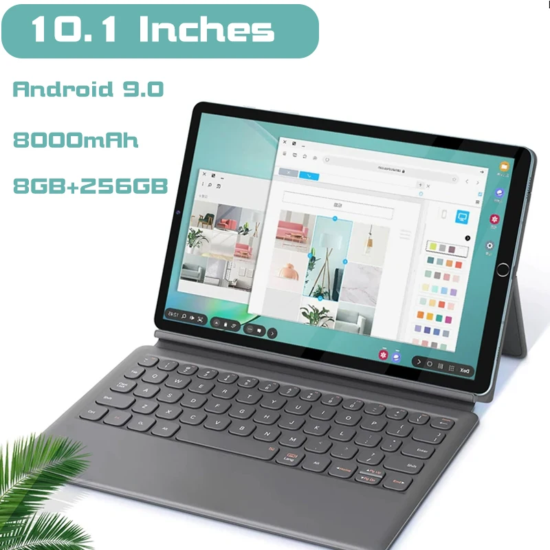 2020 новый планшет с двумя камерами Android 9 0 десять основных 10 1 дюймов 1960*1080 8 ГБ + 256 Wi