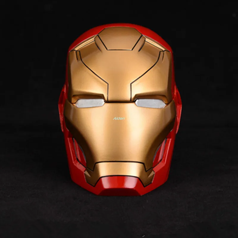 

5" The Avengers Superhero Iron Man Tony Stark Creative Ashtray Storage Box Resin Action Collectible Model Toy BOX 13CM Z2646