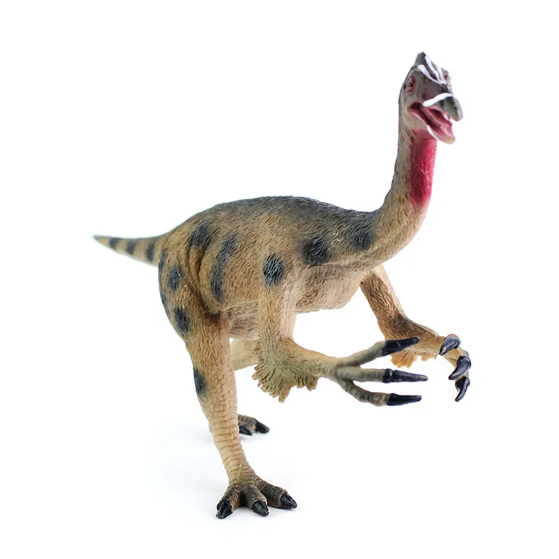 1 шт. серый горошек Твердые Deinocheirus птичья симпатичная реалистичная модель Топ животное реалистичные игрушки Дети Любимый динозавр фигурка