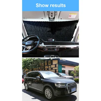 

Replaces part Retractable Curtain 46cm Aluminium alloy Black Replacement