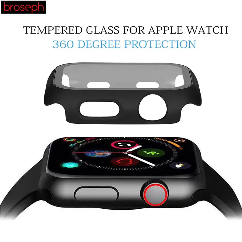 Защитная пленка 3D Sreen для Apple Watch 4 полосы 44 мм 40 мм корпус корпуса КОРПУСА ДЛЯ iwatch Series 3 2 1 42 мм 38 мм