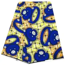 veritable real wax block newest arrival soft real dutch 6 yards cotton wax fabric african ankara kitenge for women