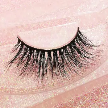 

1-Pairs 3D Mink Fur False Eyelashes Natural Curling Densely Really volume eyelash extensions Makeup Tools