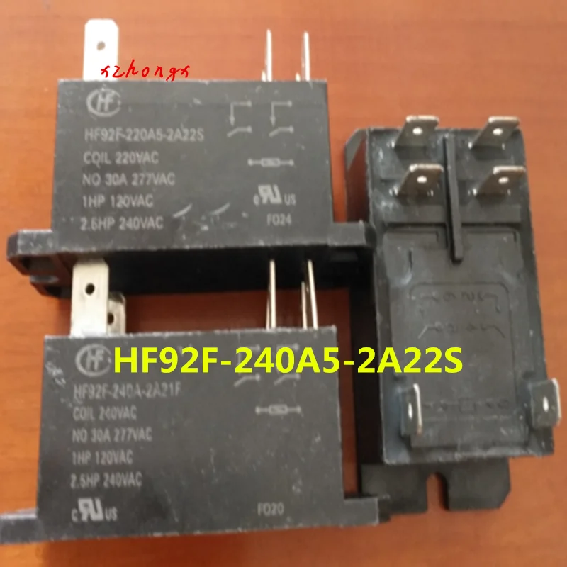 Реле HF92F-024D-2C 21С HF92F-120 A-2C 22F HF92F-240 A5-2A 22S