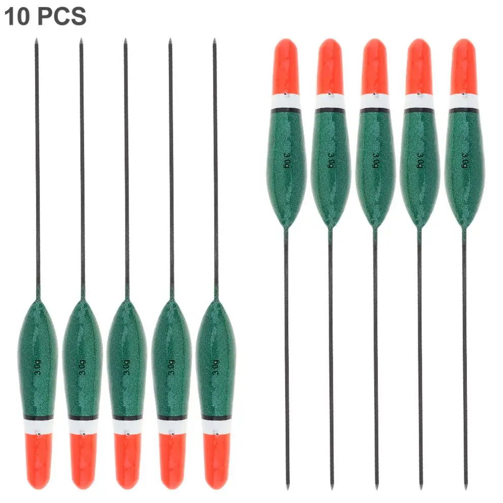 

Fishing Floats 10pcs Fishing Floats Paulownia Wood Fishing Bobbers Floats Fishing Tackle Tools