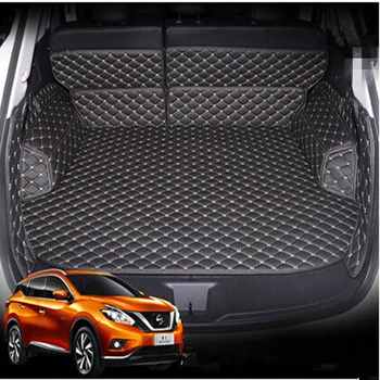 

High quality Special car trunk mats for Nissan Murano 2017-2015 waterproof cargo liner boot carpets for Murano 2016 styling
