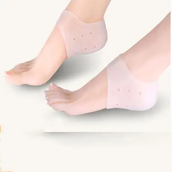 

Silicone Moisturizing Gel Heel Socks Cracked Foot Skin Care Protectors Anti-Cracking Socks Heel Raising Pad
