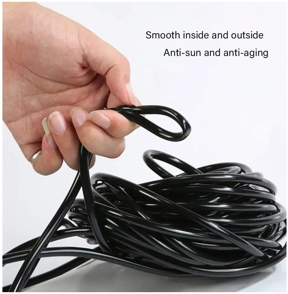 5-50m Garden Watering Hose 4/7mm PVC Micro Irrigation Pipe Tubing Sprinkler Lawn Balcony Greenhouse Drip Accessories garden hose,water hose,plastic hose,plastic tube,drip irrigation system