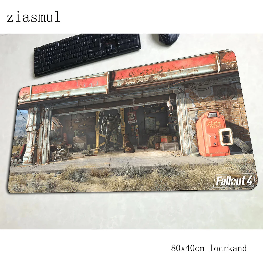 Коврик для мыши fallout 80x40 см игровой коврик в стиле аниме офисный ноутбука