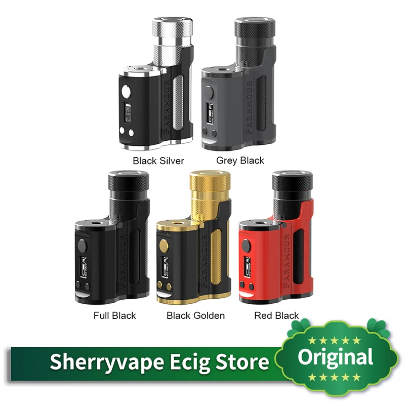 Original Mechlyfe x Fallout Vape Mrjustright1 Paramour SBS Mod 2021 Edition Powered by Single 18650/ 20700/ 21700 for 510 Tank |