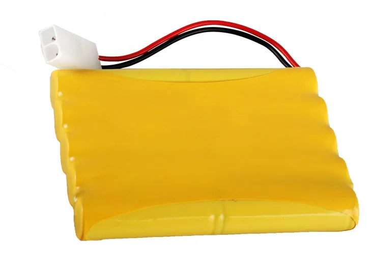Pack batterie NI-CD 12V 700mAh avec étiquette et bornes de connexion