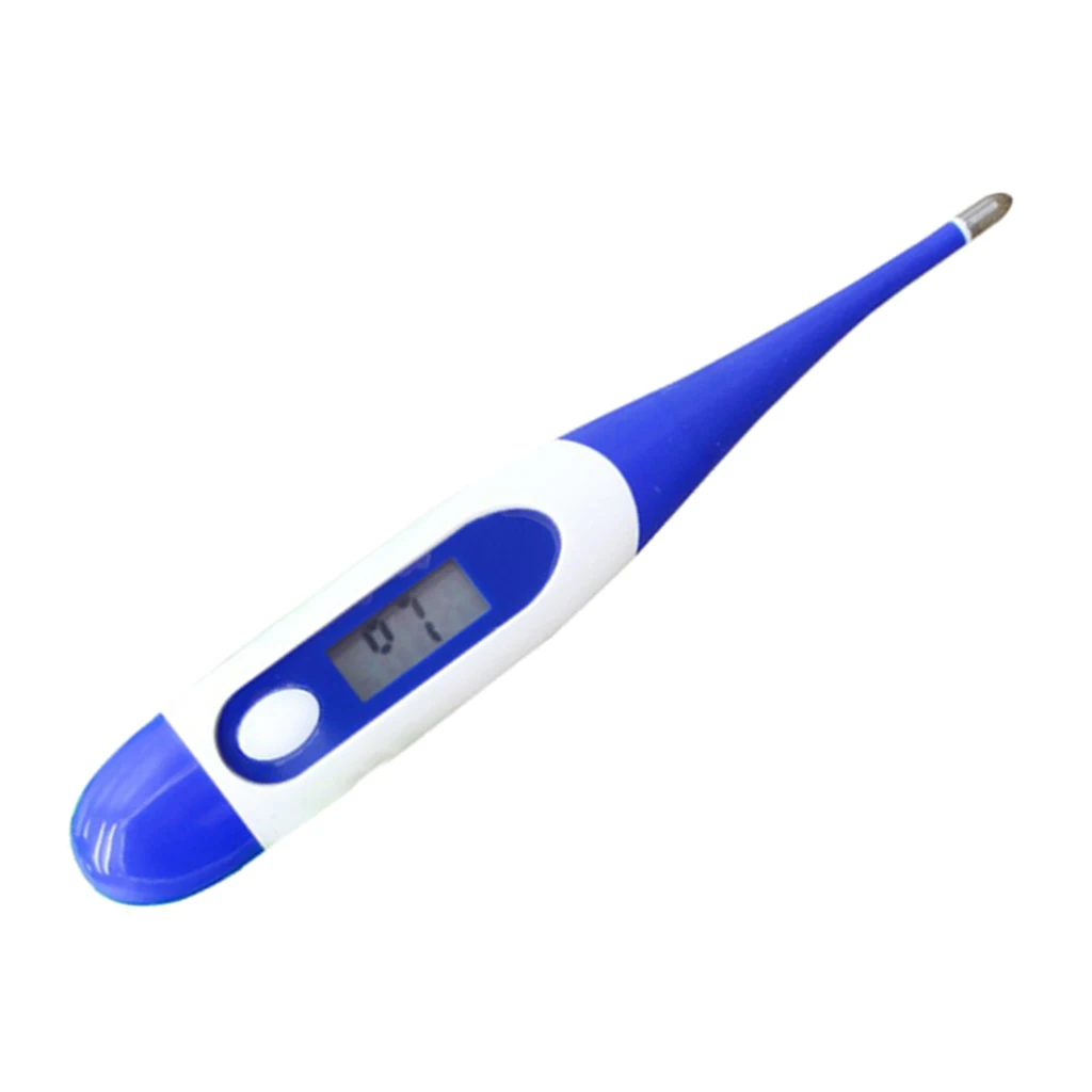 Home Digital LCD Display Ear Oral Underarm Thermometer Medical Thermometer For Baby Children Adults Fahrenheit Waterproof