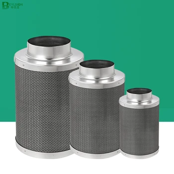

BEYLSION Indoor Carbon Filter Grow Tent Carbon Air Exhaust Filter Hydroponics Activated Fan Carbon Growing Filter For Grow Tent