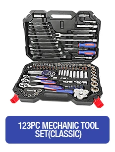 WORKPRO 48PC Tool Set Socket Set 1/4 Socket Wrench Home Repair Tool Kits for Car Bicycle Repair