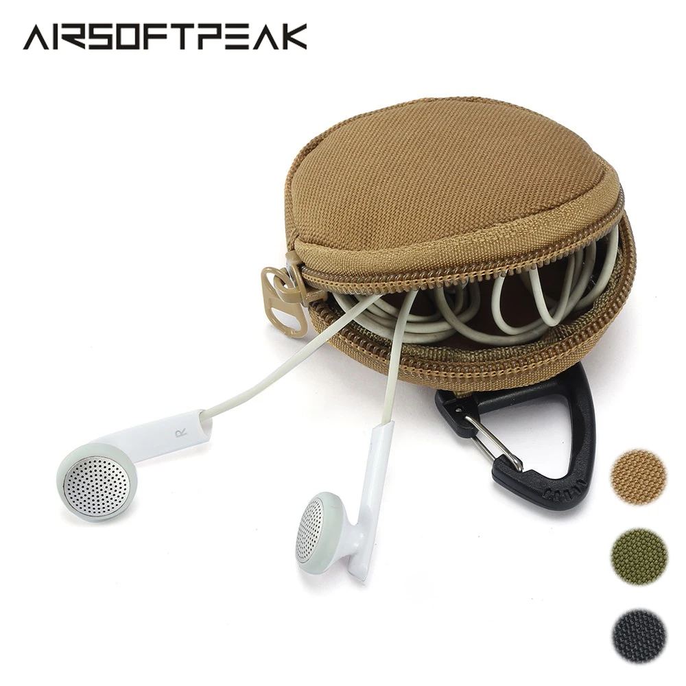 Edc-Pouch Military-Gear-Bag Uility Tactical Wireless Headset-Pack Wallet Earphone Coin-Purse