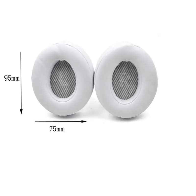 1 Pair New Soft Replacement Ear Pads PU Leather Ears Cup Cushion for V700NXT Headphone Accessories High quality