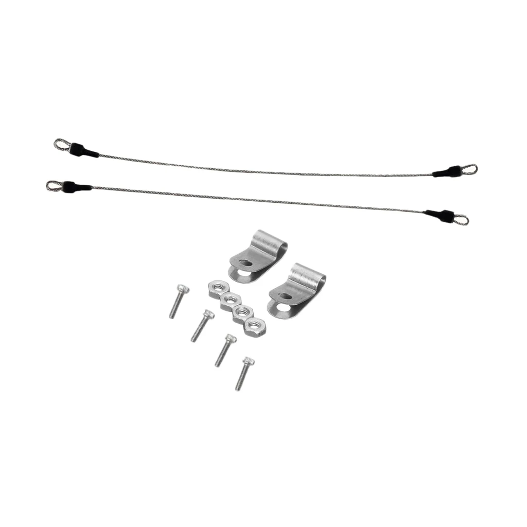 1/10 Scale RC Rock Crawler Parts Steel Rope 175mm for Traxxas -4 4 D90