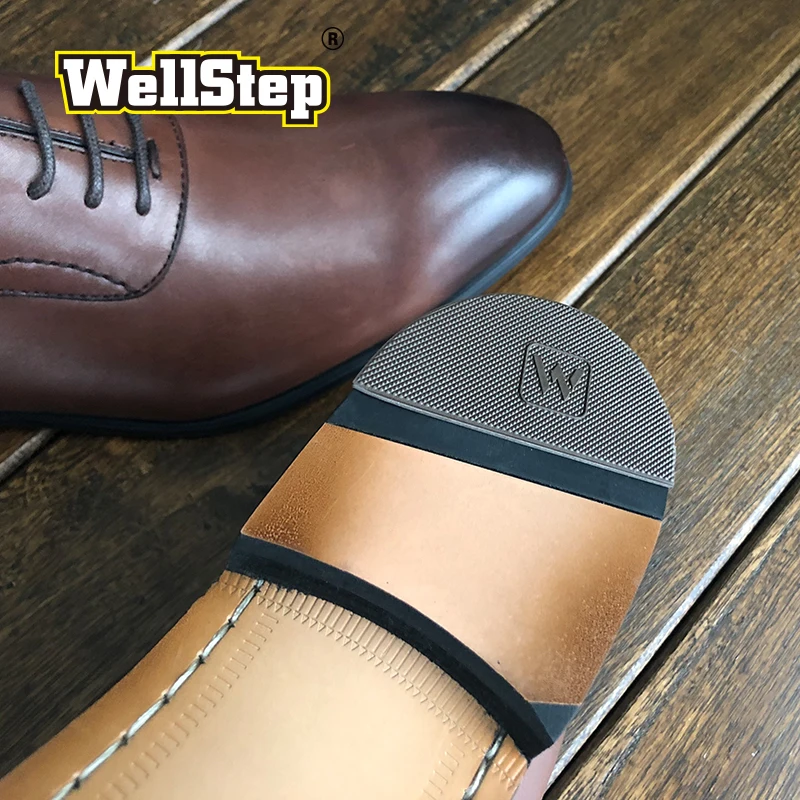 WELLSTEP 1 пара резиновых наклеек для ремонта пятки односторонняя изношенная подушка