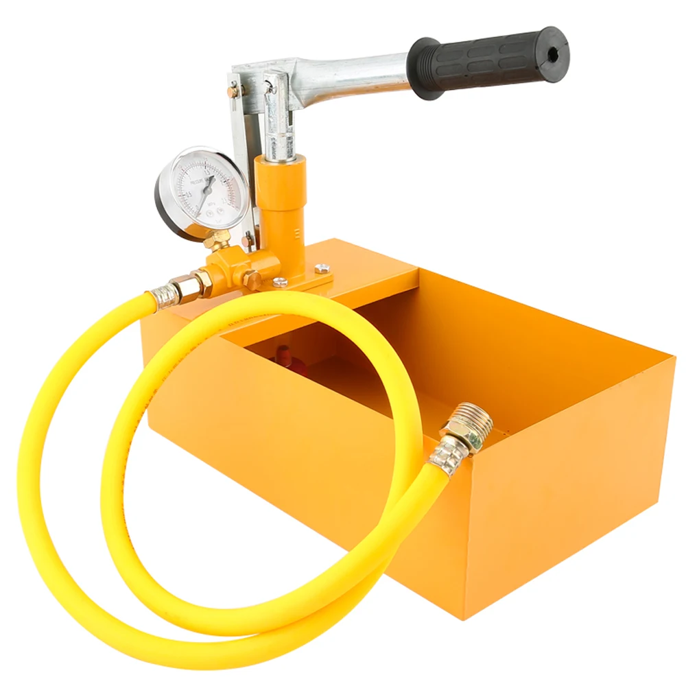 

KKMOON 2.5MPa 25KG Water pressure gauge manometer Manual Hydraulic Test Pressure tester MeterWater Pump Machine with G1/2" Hose