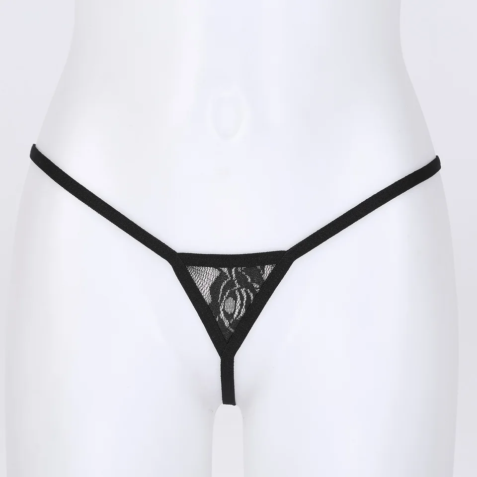 Perizoma Aperto Donna Lingerie Sexy In Poliammide - Taglia Unica - Foto 2