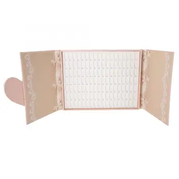 

Nail Tips False Nails With Glue 126Slots Nail Gel Polish Display Card Book Color Board Chart Nail Art Manicure Fake Nails Tools