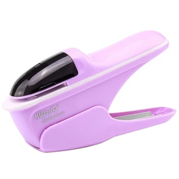 

KW-TRIO Mini Safe Stapler Stapleless Without Staples Stapler 7 Sheets Capacity Paper Stapler Office Bookbinding Supplies