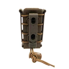 Molle Тактические одиночные винтовки подсумок под магазин Регулируемый Открытый Топ подсумок для журналов Walkie Talkie наружный сумки