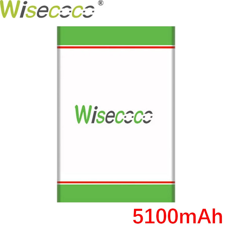 WISECOCO 10 шт. 5100 мАч BAT16484000 батарея Для DOOGEE X5 MAX Pro новейшее производство высокое качество батарея Телефон+ номер отслеживания