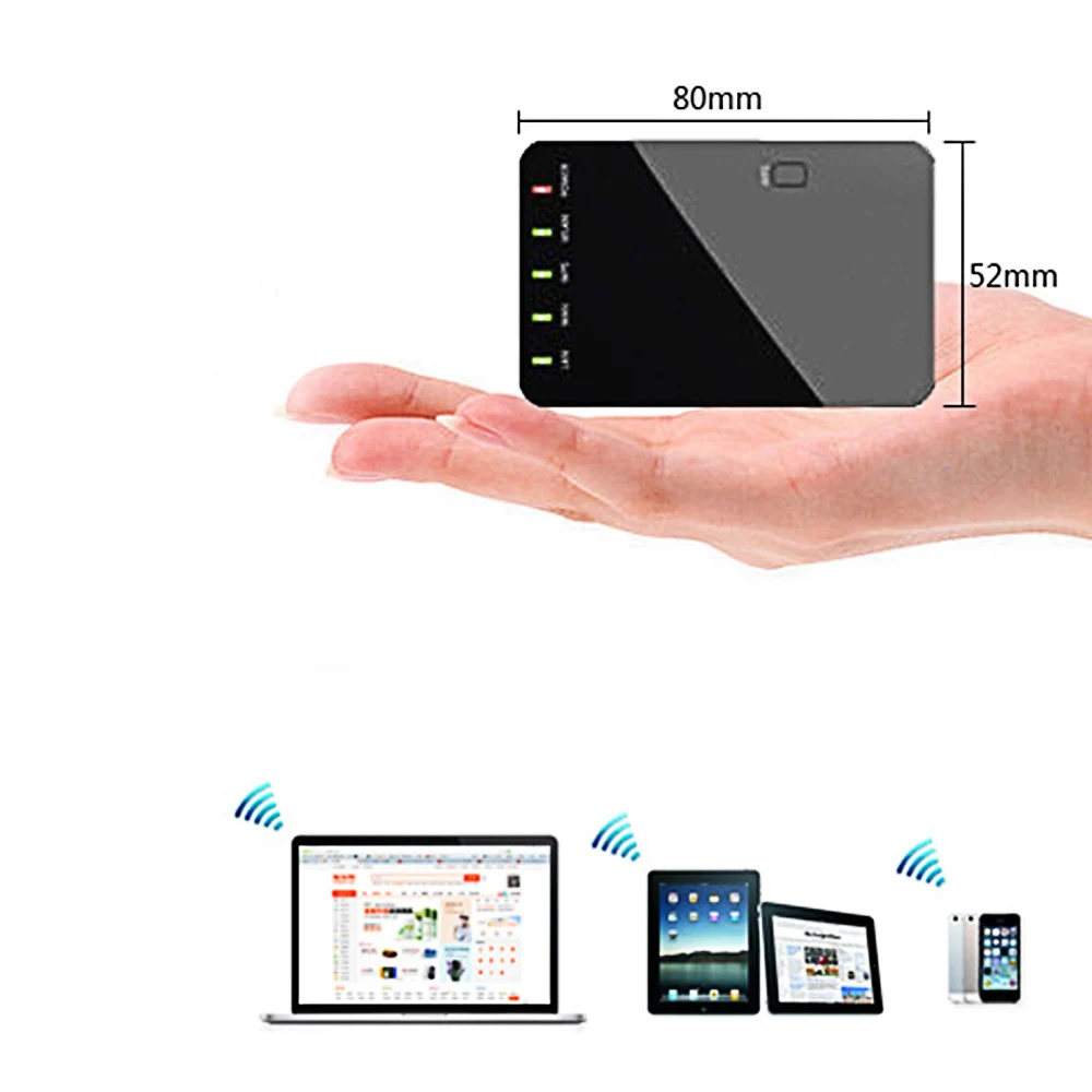 WiFi Repeater VONETS WR02 Mini 300Mbps WiFi Wireless Network Router Signal Amplifier Booster Wi Fi Repeater Range Extender