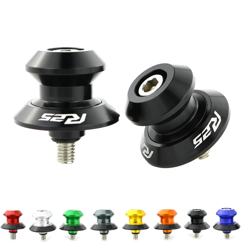 

For YAMAHA YZF-R25 R25 2014 2015 2016 2017 2018 2019 Swing Arm Sliders Spools Swingarm Stand Bobbins CNC Aluminum Alloy