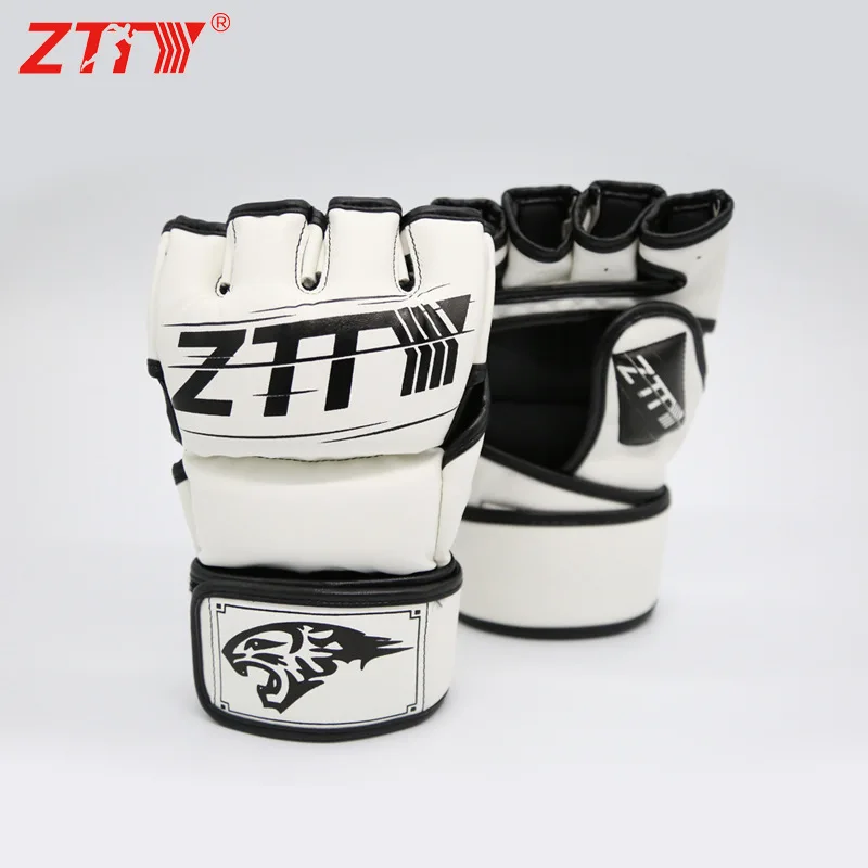 

Boxing Gloves UFC Boxing Gloves Sanda Muay Thai MMA Half Finger Refers Sandbags Profession Boxing Training Boxing Gloves