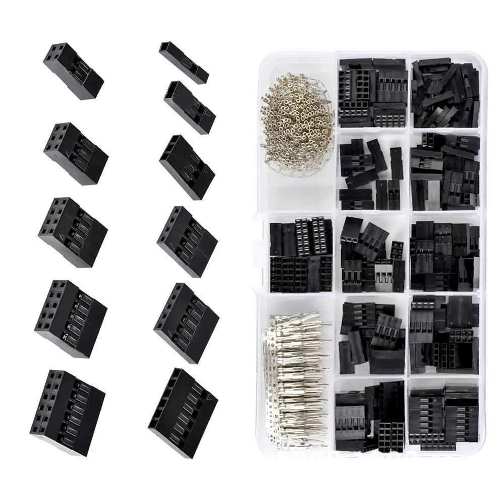 （セール）開催中 人気ブランドも続々プライス 620Pcs Dupont Connector 2.54mm, Dupont Cable Jumper Wire Pin ルアー・フライ