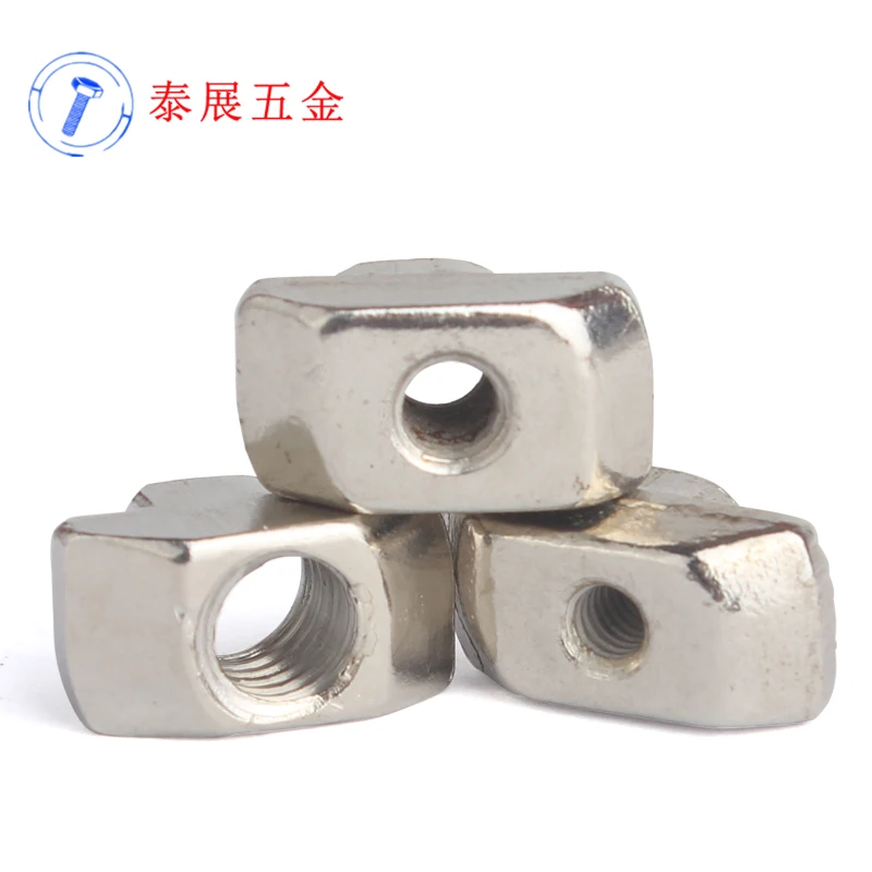 

Peng Fa 304 stainless steel European standard T-nut stainless steel T-nut 304 material accessories M4M5M6M8