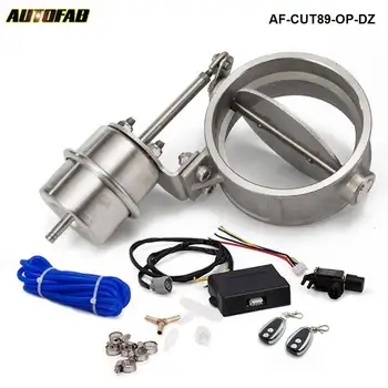 

Exhaust Control Valve Set With Vacuum Actuator CUTOUT 89mm Pipe OPEN with Wireless Remote Controller AF-CUT89-OP-DZ