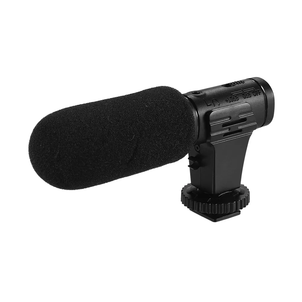3.5mm Mini Capacitor Live Video Microphone for Smart Phone Camera Recording Hot