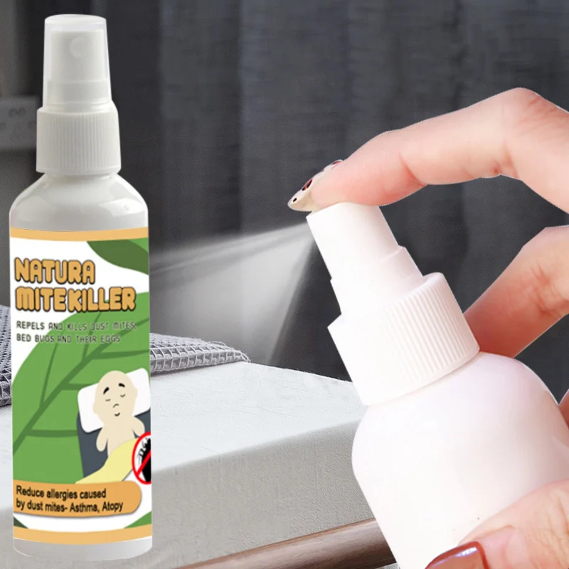 Hot Dust Mite Killing Spray for Home Beds Indoor Clean Mite